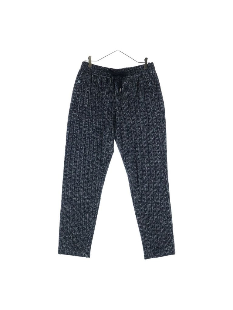 Dolce & Gabbana Wool All Over Pattern Sweatshirt Pants Black White
